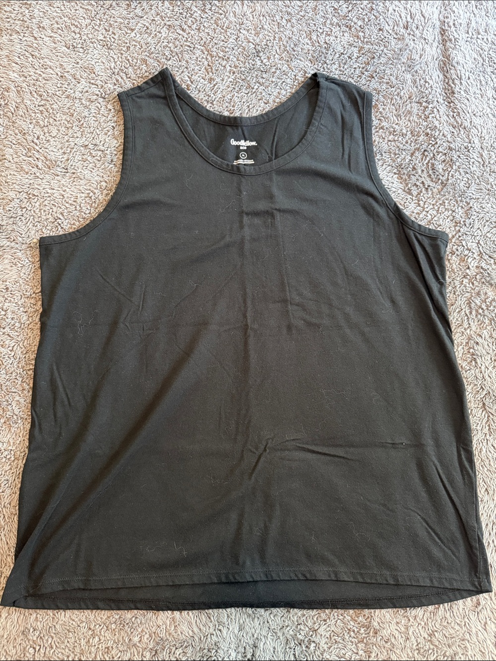 Goodfellow & Co Black Crewneck Tank